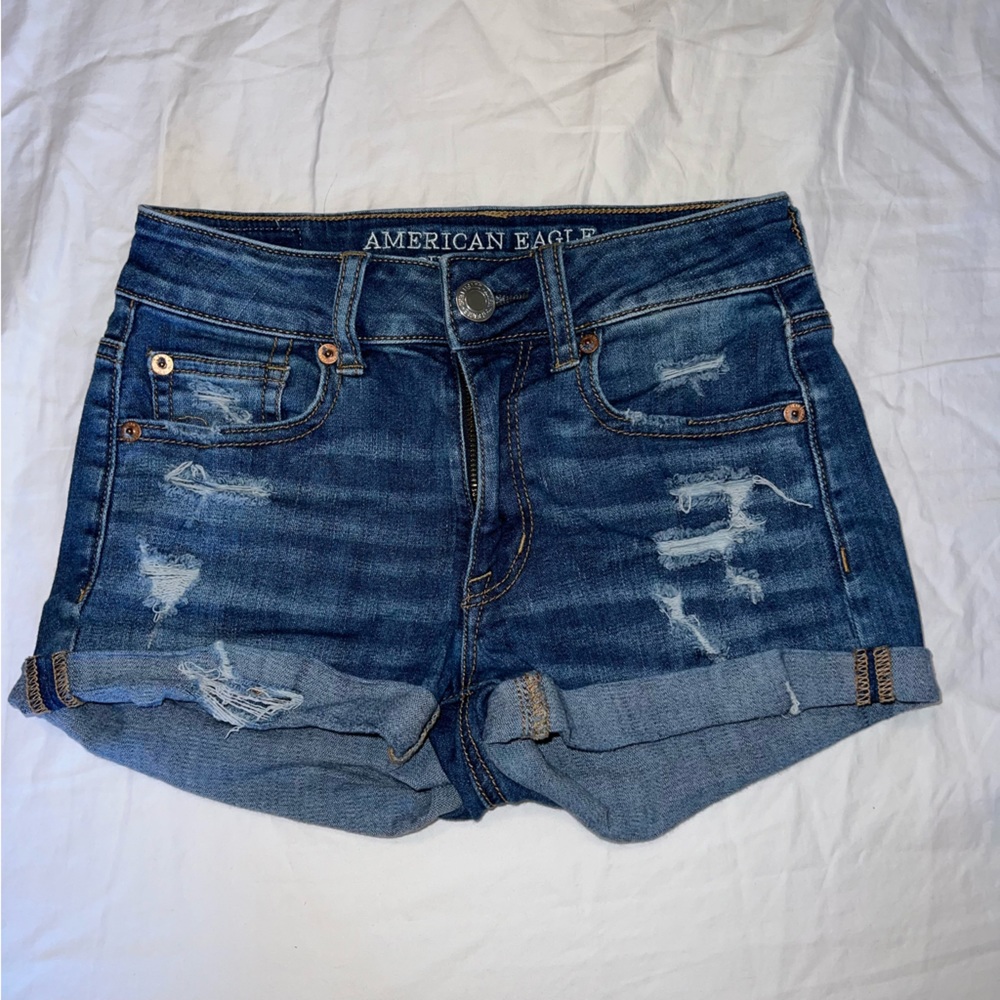 AE High Rise Shorts